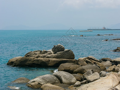 沙水景区海南三亚美丽海景背景