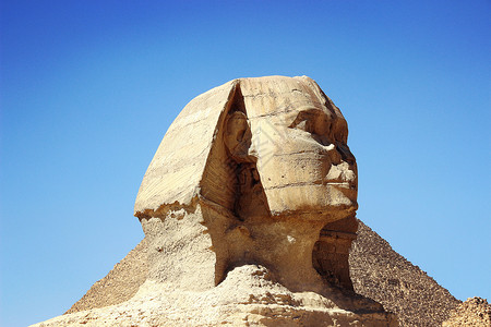 埃及狮身人面像埃及开罗狮身人面像背景
