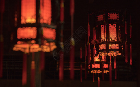 中国红的红灯笼图片