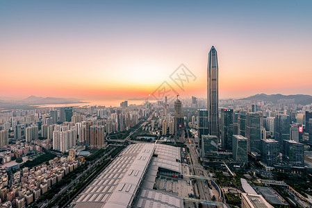 深圳地标城市建筑风光照片