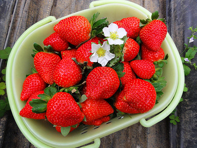 篮子里草莓草莓背景