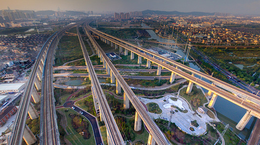 道路客运高速铁路高铁背景