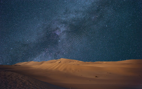 星空沙漠沙漠星空背景设计图片