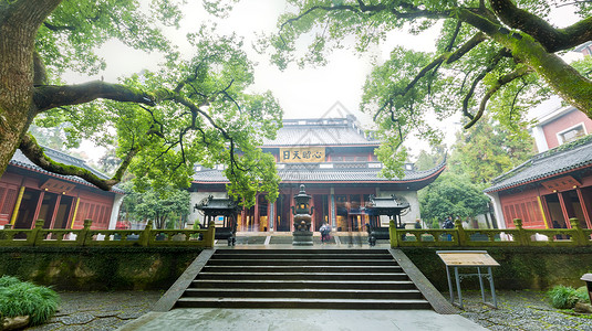 杭州岳王庙忠烈祠背景图片