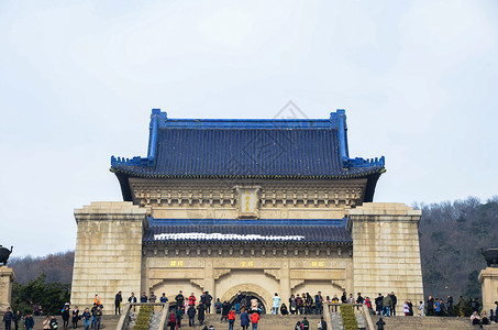 南京中山陵中山陵音乐台高清图片