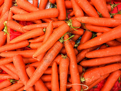 超市过年期间农副食品采购胡萝卜背景