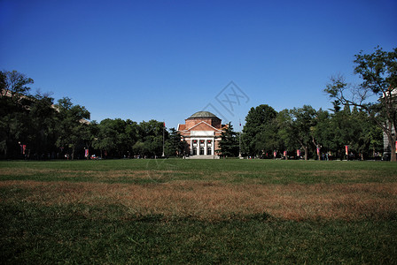 清华大学建筑高清图片素材