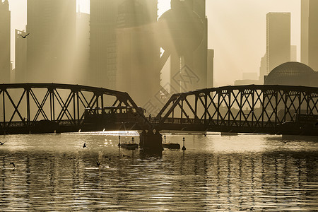 上海外滩背景图片