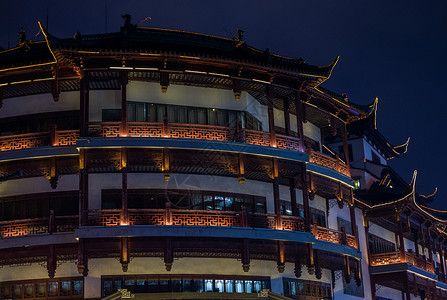 上海城隍庙元宵灯会背景图片