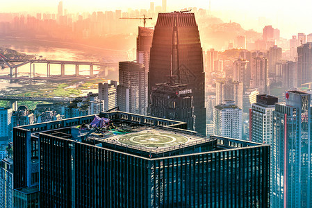 重庆城市风光阳光高清图片素材