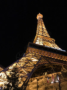 拉斯维加斯巴黎铁塔高清图片