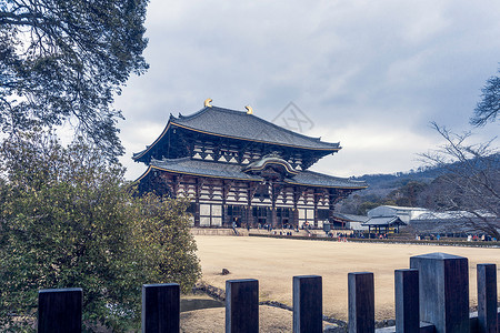 华严寺日本奈良东大寺背景