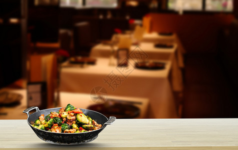 餐厅食物桌面美食背景设计图片