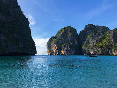 攀牙湾的湖水图片