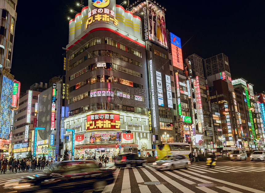 东京新宿夜景