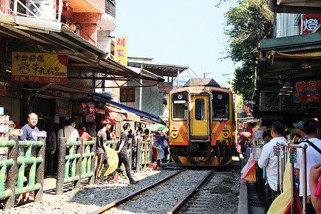 轨道线台湾平溪铁路市场背景