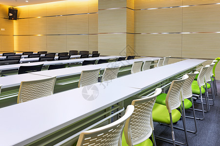 公司组织机构宽敞明亮的教室环境背景