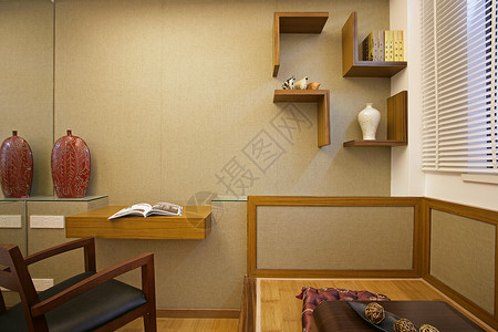 茶桌设计素材书房接待室背景