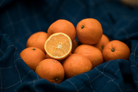 橙子食物高清图片素材