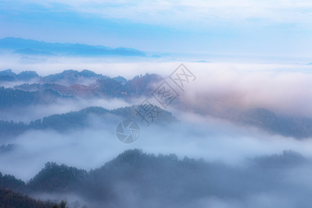 丛山峻岭背景图片