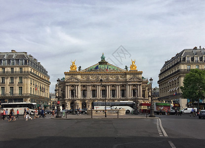 巴黎歌剧院欧洲自驾游高清图片素材