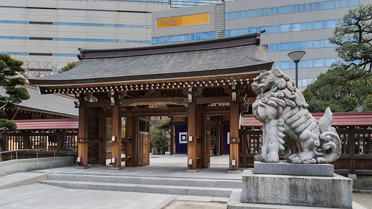 日本福冈天神神社图片