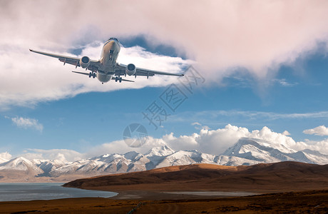 物流通道航空运输设计图片