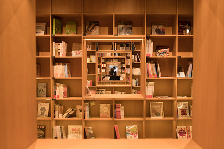 安静的图书馆书店环境图片