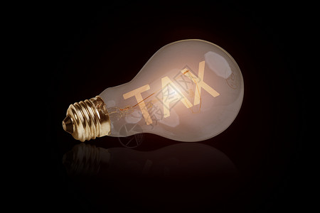 电费税创意合成电费税高清图片