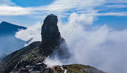 梵净山峭壁梵净山高清图片