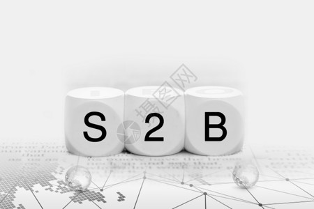商业模式素材S2B设计图片