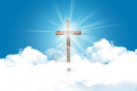 十字架复活节基督教图片素材