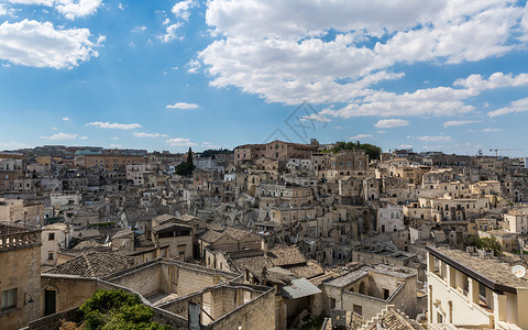 意大利辉煌的石头古城图片