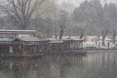 春雪背景图片