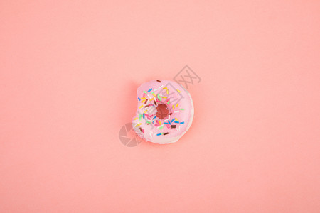 甜品甜甜圈背景图片