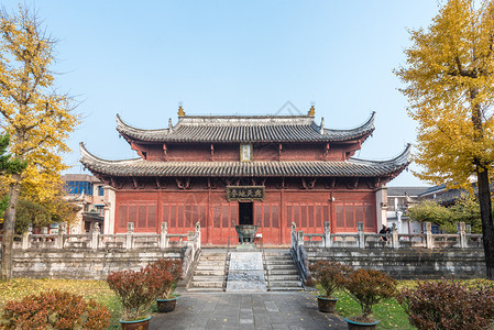 安徽桐城文庙古建筑背景图片