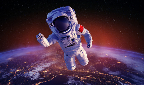 太空人背景图片