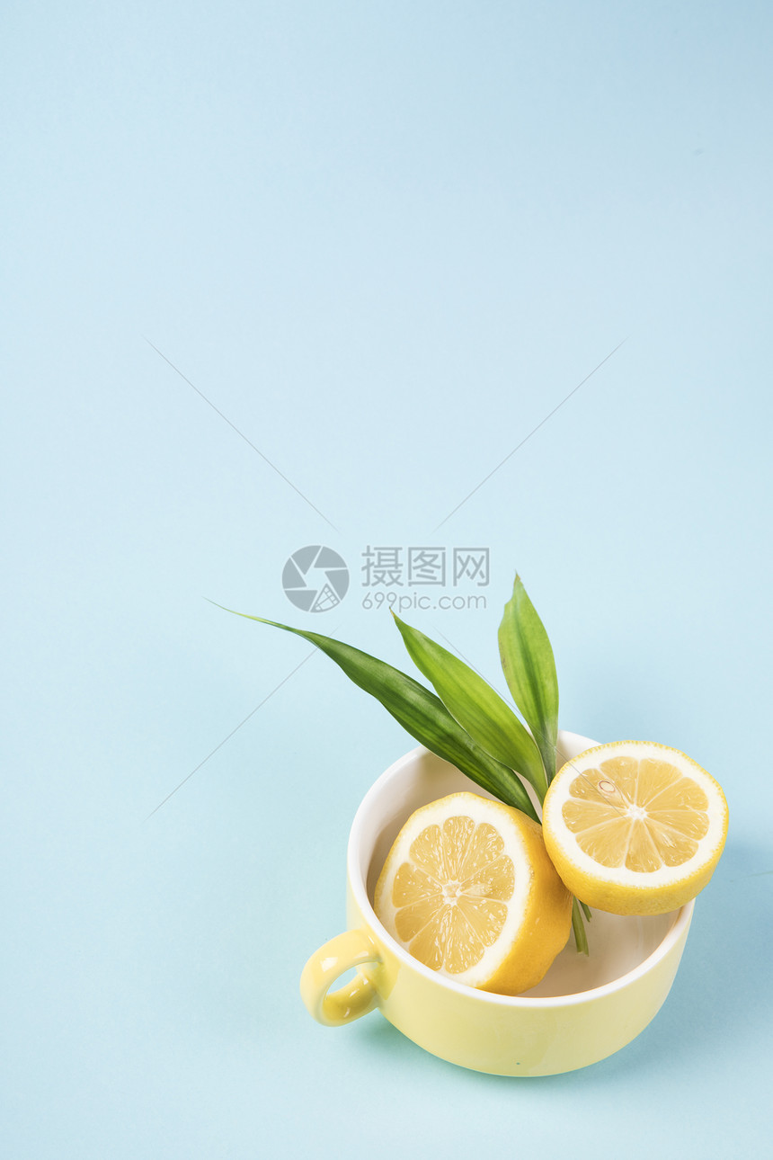 柠檬静物图片