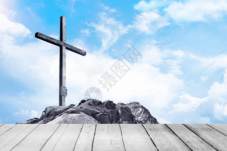 十字架背景背景图片