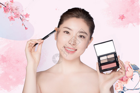 美容化妆师海报美容化妆设计图片