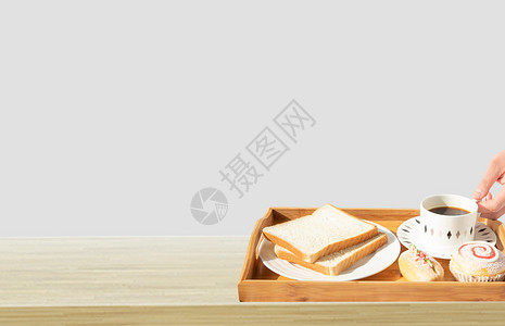 烤鱼丸全麦面包设计图片