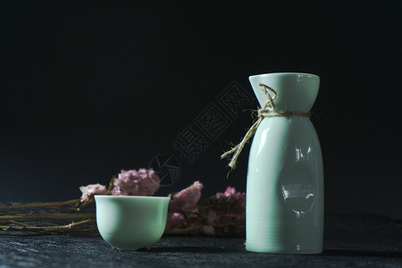 茶具与茶道粉色猫抓杯饮料高清图片