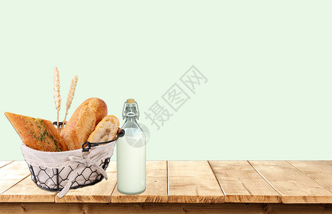 蒙古奶茶美味早餐图片设计图片