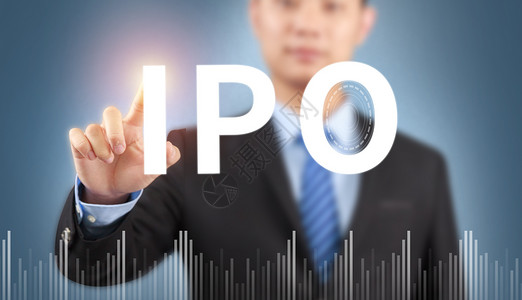 商人IPO背景图片