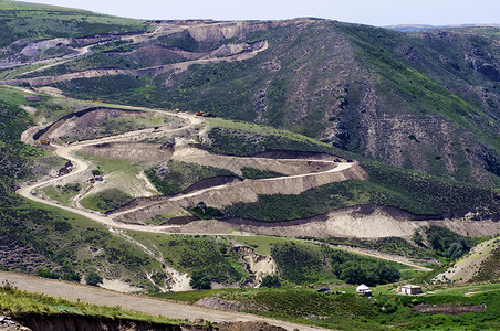 新疆裕民巴尔鲁克山美景高清图片