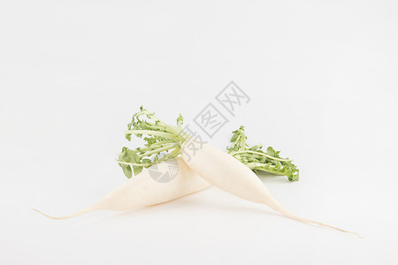 白萝卜蔬菜绿色食品高清图片素材