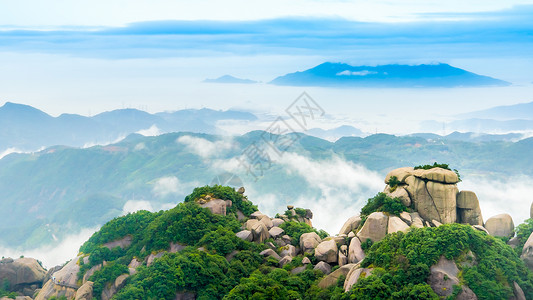 福鼎太姥山风景福建霞浦太姥山风光背景