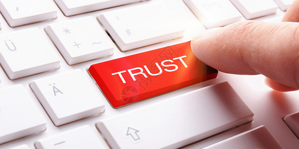 职场信任TRUST信任设计图片