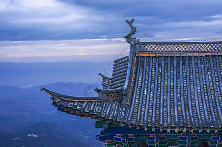 大理宾川鸡足山高清图片