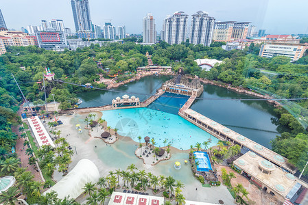 马来西亚水上乐园高清图片